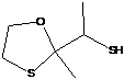 1-(2-Methyl-[1,3]-oxathiolan-2-yl)-
ethanethiol