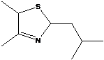 4,5-Dimethyl-2-isobutyl-3-thiazoline